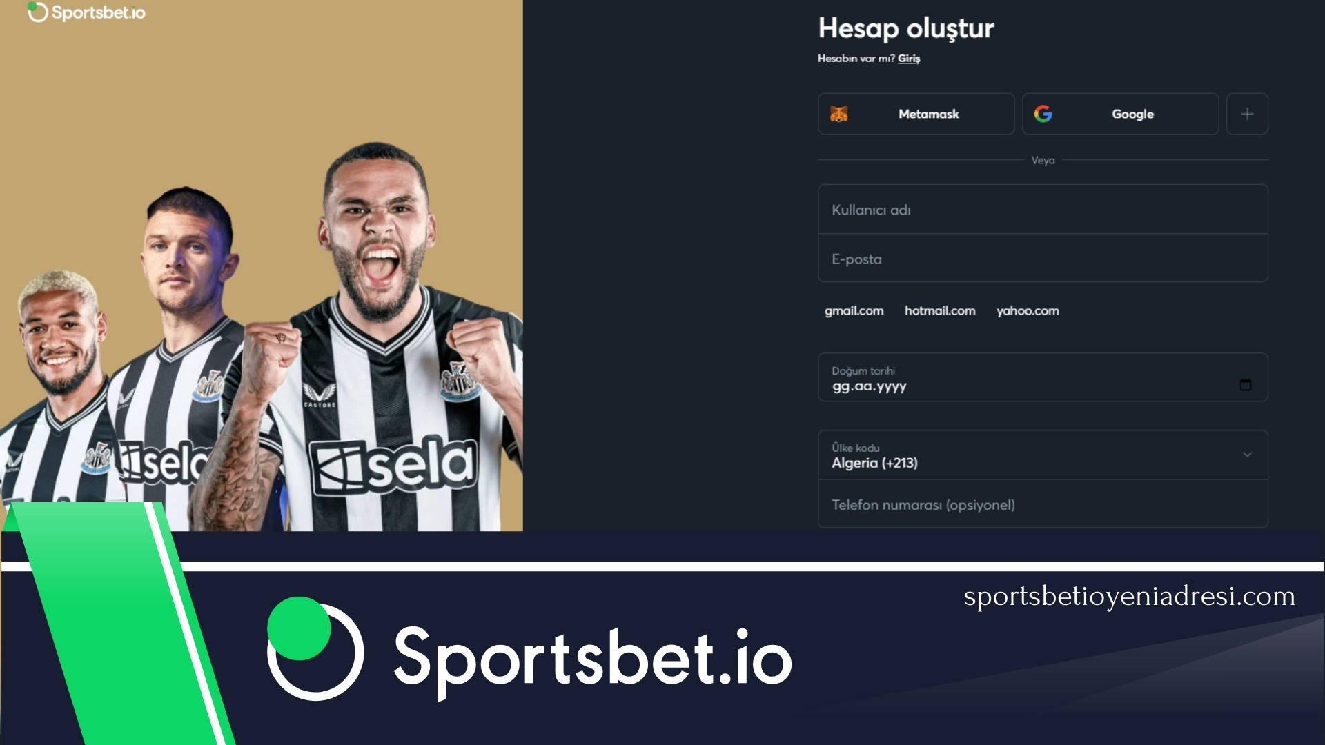 Sportsbet.io bahis